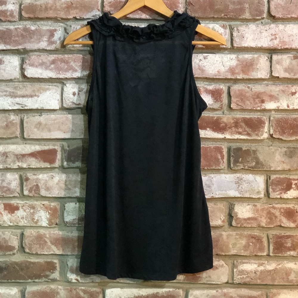 Testament Ruffle Neck Tank-Pre❤️’d - Picture 2 of 5